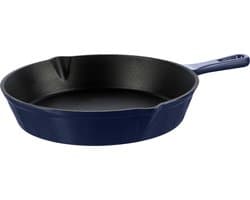 Grand Feu - Geëmailleerde gietijzeren koekenpan - 25 cm - blauw