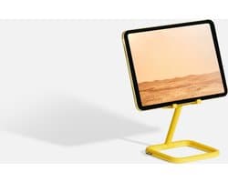 Bouncepad Go verstelbare universele tablet houder, geel