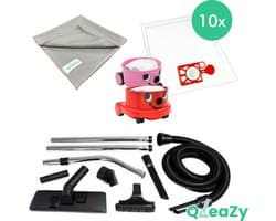 Service kit AS1 geschikt voor Numatic / Blue Vac (Henry & Hetty) + 10x Stofzuigerzakken en Allround Huishouddoek!