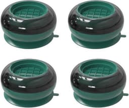 Wasmachine Verhoger - Wasdroger - Koelkast Verhoger - Met Wielen - Ombouw - 4 Stuks - Groen — thumbnail 1