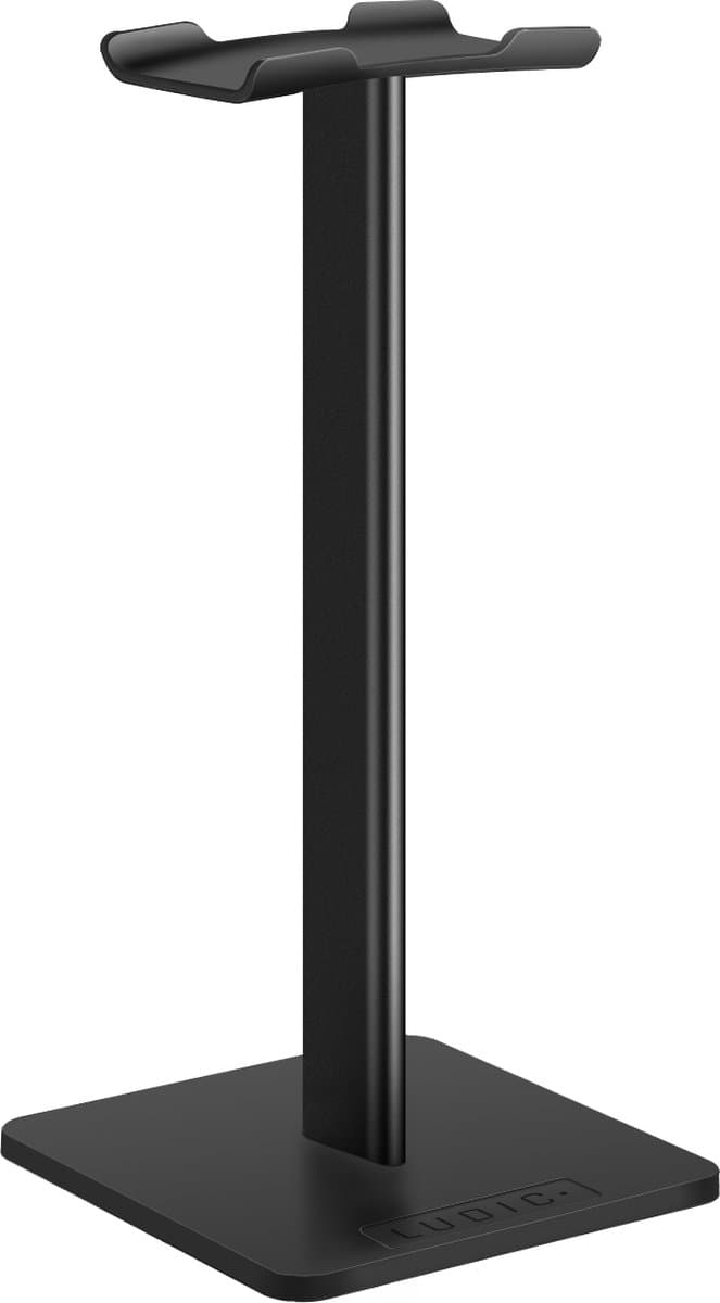 Headset Stand - Headset Houder - Koptelefoon standaard - Koptelefoon Houder - Hoofdtelefoon Houder - Headphone stand - Ludic zwart — afbeelding 1