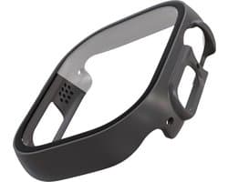 Watch case screenprotector - hoesje - geschikt voor Apple Watch Ultra / Ultra 2 - 49 mm - grijs