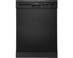 Everglades EVDW5108B Vrijstaande Vaatwasser - E Klasse - Zwart - Uitgestelde Start - 5 Jaar Garantie