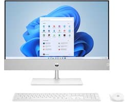 HP Pavilion 24-ca2140nd Intel® Core™ i7 i7-13700T 60,5 cm (23.8") 1920 x 1080 Pixels Alles-in-één-pc 16 GB DDR4-SDRAM 512 GB SSD Windows 11 Home Wi-Fi 6 (802.11ax) Wit