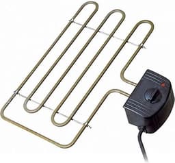 Eurocatch Rookoven Set Magnum - Gebruiksklaar geleverd - Hoogte 80,5cm - Verzinkt Metaal - Met kijkvenster - Incl. Thermometer, Rookhaak en Visrooster - Extra Elektrisch Spiraal & Rookmot — thumbnail 4
