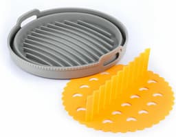 Opvouwbaar siliconen mandje voor airfryer Fliynner InnovaGoods — thumbnail 5
