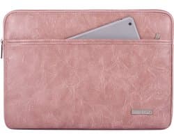 Laptophoes 13.3 Inch GR – Laptop Sleeve – Roze/Bruin