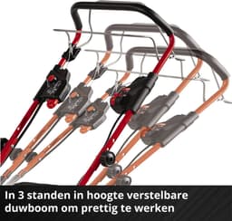 Einhell Professional Accu Grasmaaier GP-CM 36/47 S HW Li Kit - Power X-Change - 36 V/Li-ion - Maaibreedte: 47 cm - Aanbevolen gazonoppervlakte: tot 700 m² - Zelfrijdend - Mulching functie - Incl. 4x 4,0 Ah accu en 2x Twincharger — thumbnail 3
