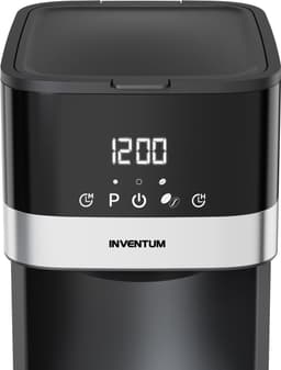 Inventum KZ818D - Koffiezetapparaat - 1,2 liter - 10 kopjes - Filter 1x4 - Thermoskan - Display met timer - Filterkoffie - RVS/Zwart — thumbnail 3