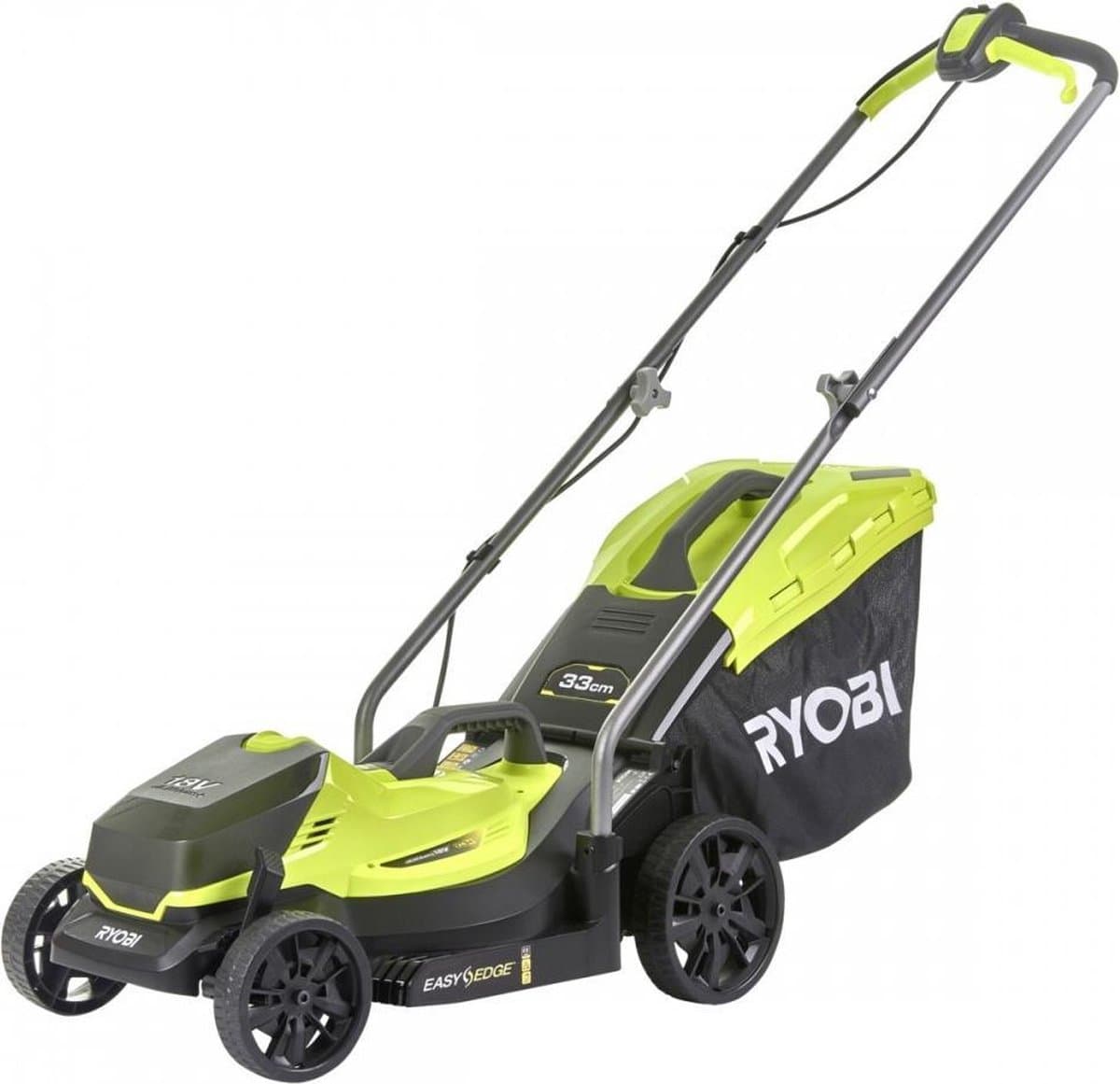Ryobi ONE+ 18V Accu 33cm Grasmaaier (incl. 1x4.0Ah accu) RLM18X33B40 — afbeelding 1