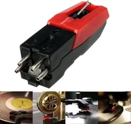 WiseGoods - Premium Platenspeler Naald - Vinyl LPS - Pickup Stylus Naald Platen - Retro Grammafoon - Gramophone - Audio Technica — thumbnail 5