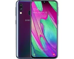 Samsung Galaxy A40 - 64GB - Zwart — thumbnail 1