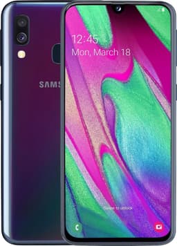Samsung Galaxy A40 - 64GB - Zwart — thumbnail 2