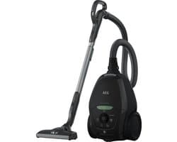 AEG VX82-1-ECO Line - Stofzuiger met zak - Zwart - Parketborstel - Stil - Hepa 13