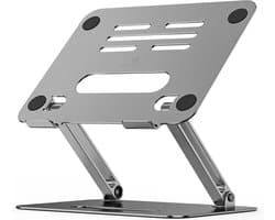 Laptop Standaard - Tablet houder - Inklapbaar - Ergonomisch - Zilver