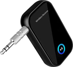 DirectGoods® Bluetooth Receiver - 3.5MM AUX - Bluetooth Ontvanger - Handsfree Bellen - Bluetooth Audio Receiver - Bluetooth Auto via AUX - Incl. Aux Kabel — thumbnail 1