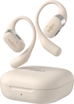 Shokz OpenFit - Open-Ear - Sporthoofdtelefoon - Beige — thumbnail 3
