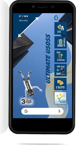 Energizer Ultimate U505S 4G Zwart — thumbnail 3