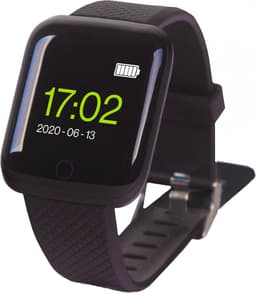 Soundlogic Smartwatch Android Bluetooth - Stappenteller - iOS - Zwart — thumbnail 3