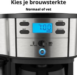 Koffiezetapparaat/ Met Dubbel Brouwsysteem/ Filterkoffiemachine /Tot 12 Kopjes Koffie — thumbnail 5