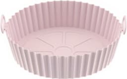 Airfryer Siliconen Bakje - Herbruikbaar - 20,5CM - Roze — thumbnail 1