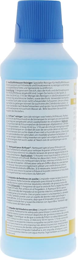 Scanpart airfryer reiniger 500 ml - Geschikt voor Bestron Bourgini Caso DeLonghi Domo Emerio Fritel Inventum Koenic Montana Ninja Nova Philips Princess Russell Hobbs Severin Tefal Tristar heteluchtfriteuses - Universeel — thumbnail 3