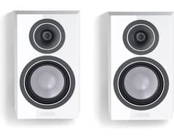 Canton Vento 10 – Passieve Onwall Speakers – Compacte Wandluidsprekers – HiFi – Pianolak Wit (per paar – 2 stuks)