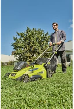 Ryobi max power draadloos duidde 36V power assist ™ borstelloos -ø gesneden 46 cm - verzameling en mulching - 1 5,0 ah batterij en 1 load — thumbnail 2