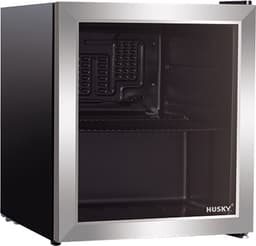 Husky CKK50-CNS - Mini Koelkast - Met Glazen Deur - 46 Liter - Zilver — thumbnail 11