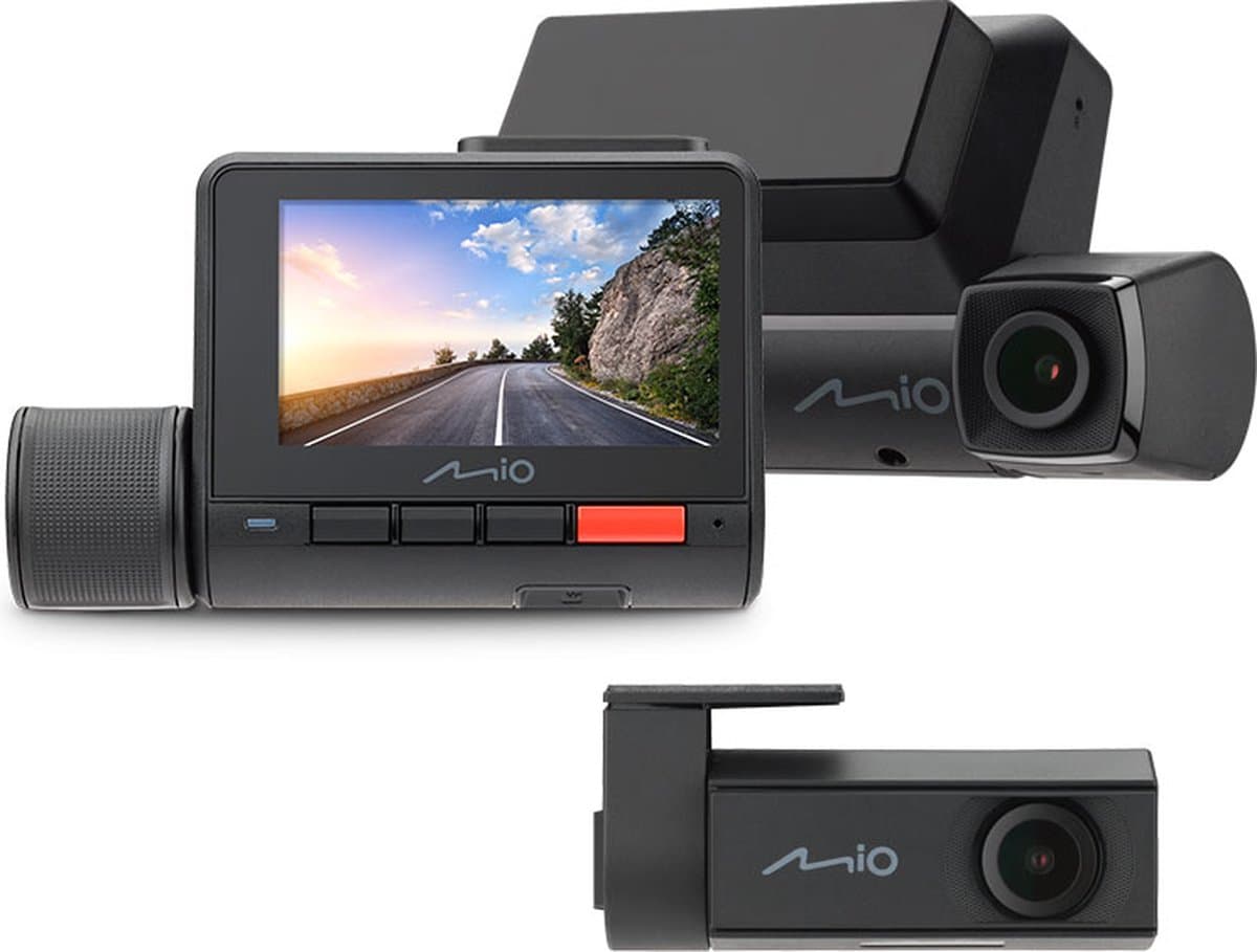 Mio MiVue 955WD 4K UHD dual dashcam - Wi-Fi - GPS incl. achterruitcamera - flitspaal- én trajectcontrole-waarschuwingen — afbeelding 1