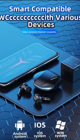 Lenovo ThinkPlus GM2 Pro - Bluetooth 5.3 - Draadloze oordopjes - Noise-cancelling - Waterbestendig — thumbnail 5