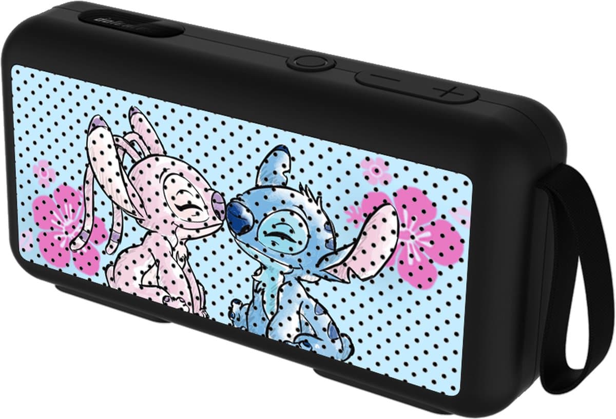 ERT Bluetooth Speaker - 3W Oval - Disney's Stitch Love — afbeelding 1
