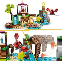 LEGO Sonic the Hedgehog - Amy's dierenopvangeiland Constructiespeelgoed — thumbnail 4