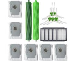 Vervangingsset geschikt voor iRobot Roomba i7 / i7+ stofzuigerzakken stofzak filter borstel accessoires zakken