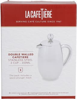La Cafetière Cafetiere RVS - Dubbelwandig - Geisoleerd - 350 ml / 2 kops — thumbnail 2