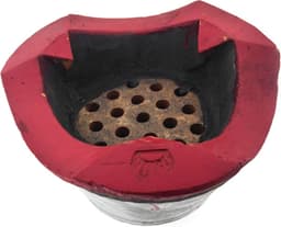 Thaise Kookpot 'Tao' – BBQ Steen Tafelmodel – Traditionele Stenen Stove 33x33x17 cm — thumbnail 4