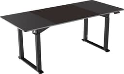 Bureau zit sta elektrisch verstelbaar - game bureau - ergonomische werkplek - 130 kg belastbaar - 180 x 80 cm — thumbnail 3