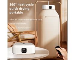 Draagbare wasdroger - Verbeterde 3D-cyclusdrogen