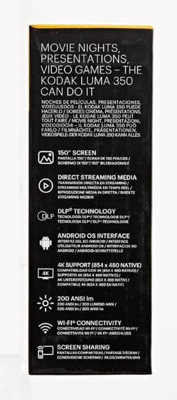 Equivera Mini Beamer - Draagbare Beamer - Beamer - Mini Beamer Projector - Projector - Mini Projector — thumbnail 2
