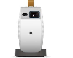 BenQ GV50 1080p Full HD Laser Mini Beamer - Draagbare muur- en plafondprojector met statiefvoet - Projectie met roterende hoek - Projector met 500 ANSI Lumen - 18W bass Bluetooth speaker - Google TV met Netflix - Chromecast & AirPlay - Autofocus
