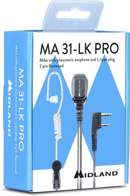 Midland Ma 31-lk Pro Hoofdtelefoon Zwart voor portofoon — thumbnail 2