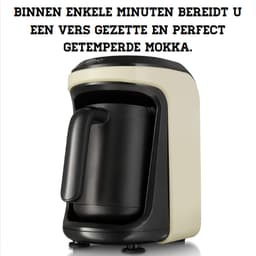 Turkse Koffiezetapparaat - 535W Automatische Temperatuur Instelling - Turks Koffiezetapparaat Anti-Overloopsysteem - 300 ml Capaciteit — thumbnail 5