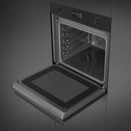 SMEG SO6302M2N - SpeedwaveXL Combi-magnetron - Classici - Mat Zwart — thumbnail 5