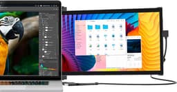Mobile Pixels Duex Plus DS - Portable Monitor - 13.3 inch Monitor - FHD - 60hz - Draagbaar Beeldscherm - Draagbare Monitor - Extra Laptopscherm — thumbnail 1