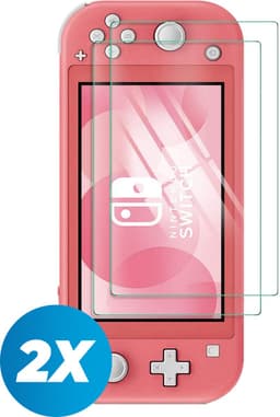 2 Stuks - Tempered Glass Screenprotector Protection Kit geschikt voor de Nintendo Switch Lite - Screen Protector Set - Dual Pack — thumbnail 1