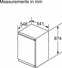NEFF KI1211SE0 Inbouw Koelkast 88 cm – 136 Liter – Sleepdeursysteem – Energieklasse E — thumbnail 3