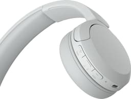 Sony WH-CH520 draadloze bluetooth-koptelefoon – tot 50 uur batterijduur met snellaadfunctie， on-ear stijl – wit — thumbnail 5