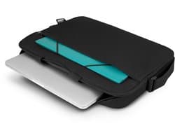 Laptoptas - Laptop schoudertas - Urban Factory - TLS14UF - Zwart - 14 inch - draaghandvat/schouderriem