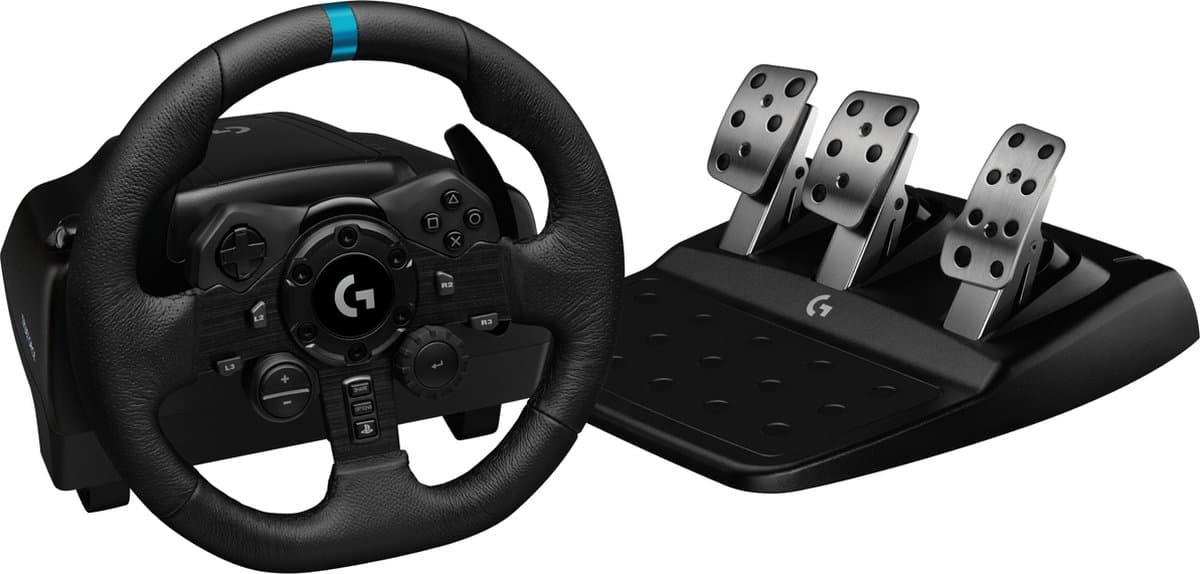 Logitech G923 TRUEFORCE - Racestuur en pedalen -  PlayStation 4, PlayStation 5 & PC — afbeelding 1