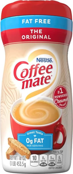 Vetvrij Koffiemelk Poeder - 453 g — thumbnail 1